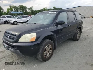 2005 Honda Pilot EX-L z VIN 5FNYF18515B028888, wystawiony jako Copart lot #57852215 z przebiegiem 244 893 mil mil oraz Szkoda całkowita • Salvage title. Historia ofert i sprzedaży dostępna na DreamBid. Obrazek 1.