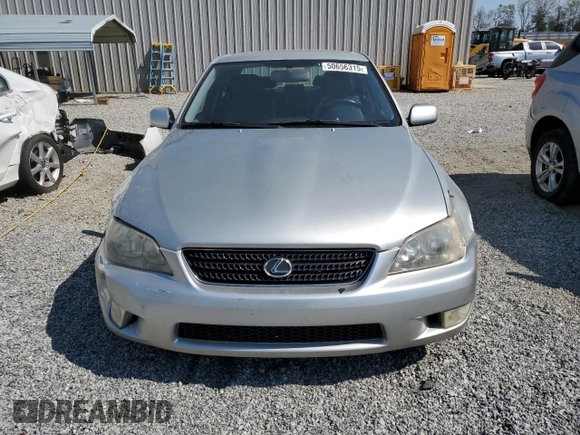 2003 Lexus IS 300 with VIN JTHBD192230077561, listed as a Copart auction lot 50656315 with 232,351 mi miles and Salvage Title. Bid and sale history available at carsss.com. Image 5.
