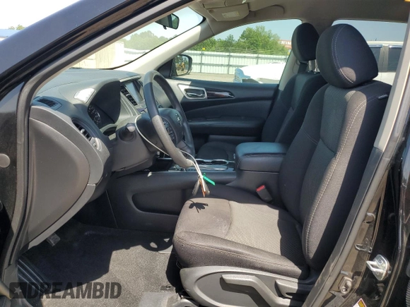 2020 Nissan Pathfinder S with VIN 5N1DR2AN3LC599553, listed as a Copart auction lot 57048435 with 71,541 mi miles and Salvage title. Bid and sale history available at DreamBid. Image 7.