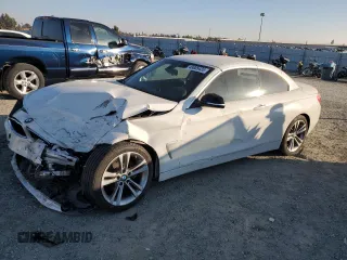 2015 BMW 4 Series 428i с VIN WBA3V5C58FP752609, выставлен на аукционе Copart как лот 43005435 с пробегом Не указан миль и Списание • Salvage title. История ставок и продаж доступна на DreamBid. Изображение 1.