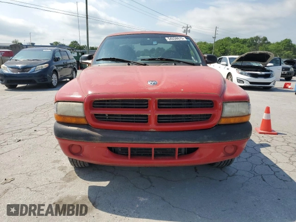 1999 Dodge Dakota SLT z VIN 1B7GL22X6XS243645, wystawiony jako Copart lot #54258675 z przebiegiem 114 362 mil mil oraz Czysty tytuł • Clean title. Historia ofert i sprzedaży dostępna na DreamBid. Obrazek 5.
