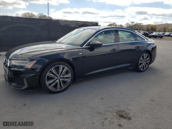 2019 Audi A6 Prestige with VIN WAUM2BF27KN050140, listed as a Copart auction lot 46109935 with 100428 miles and Clean Title. Bid and sale history available at carsss.com. Image 1.