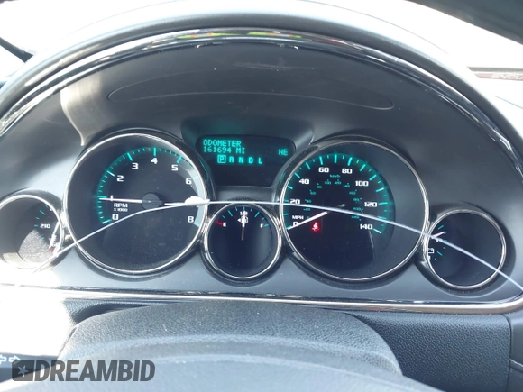 2015 Buick Enclave Leather with VIN 5GAKRBKD3FJ201891, listed as a IAAI auction lot 41860985 with 161,694 mi miles and . Bid and sale history available at carsss.com. Image 7.
