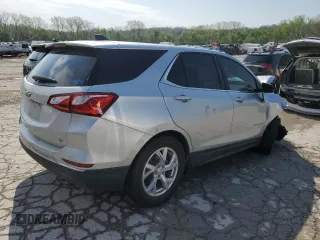 2021 Chevrolet Equinox LT with VIN 3GNAXKEV1MS172477, listed as a Copart auction lot 53365345 with 62,334 mi miles and Salvage Title. Bid and sale history available at DreamBid. Image 3.