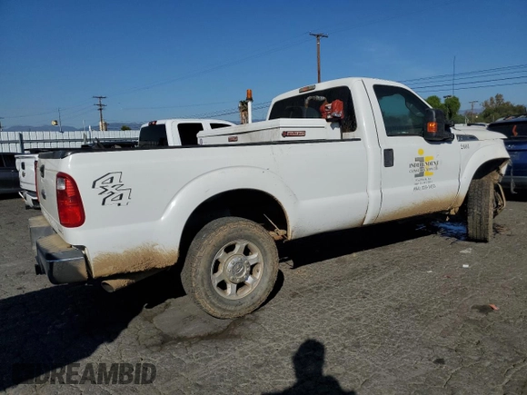 2014 Ford F-250 XL z VIN 1FTBF2B6XEEA74685, wystawiony jako Copart lot #81015734 z przebiegiem 185 145 mil mil oraz Szkoda całkowita • Salvage title. Historia ofert i sprzedaży dostępna na DreamBid. Obrazek 3.