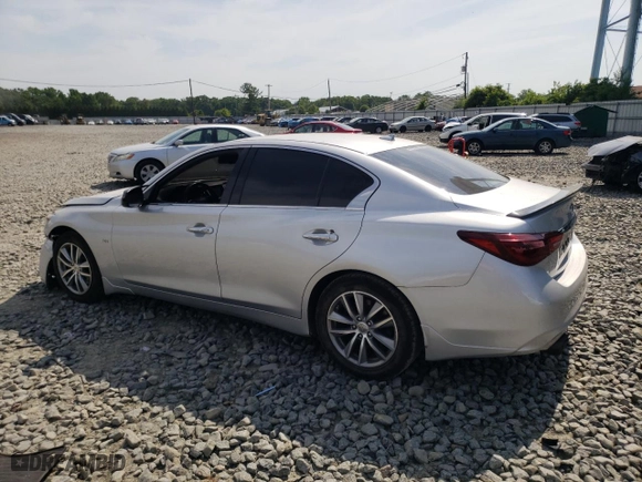 2020 Infiniti Q50 3.0t PURE with VIN JN1EV7AP1LM201983, listed as a Copart auction lot 59481394 with 74,119 mi miles and Salvage Title. Bid and sale history available at carsss.com. Image 2.