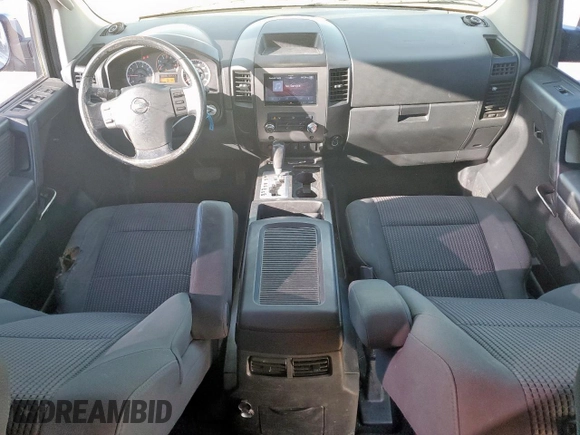 2011 Nissan Titan SV with VIN 1N6BA0ED8BN310143, listed as a Copart auction lot 46824825 with 169,356 mi miles and Salvage Title. Bid and sale history available at DreamBid. Image 8.