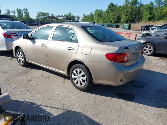 2009 Toyota Corolla with VIN 2T1BU40E99C028401, listed as a IAAI auction lot 42136344 with 163,888 mi miles. Bid and sale history available at carsss.com. Image 3.