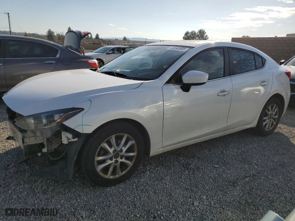 2016 Mazda Mazda3 i Touring with VIN JM1BM1W73G1291475, listed as a Copart auction lot 45590995 with 252,770 mi miles and Salvage Title. Bid and sale history available at carsss.com. Image 1.