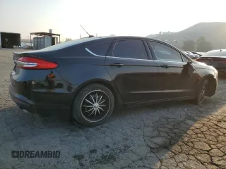 2017 Ford Fusion S with VIN 3FA6P0G75HR180263, listed as a Copart auction lot 43264345 with 105,020 mi miles and Salvage Title. Bid and sale history available at DreamBid. Image 3.