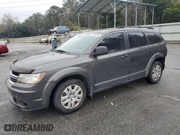 2018 Dodge Journey SE with VIN 3C4PDCAB6JT517988, listed as a Copart auction lot 48103275 with 129,897 mi miles and Salvage Title. Bid and sale history available at DreamBid. Image 1.