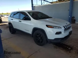 2016 Jeep Cherokee Altitude with VIN 1C4PJMAS3GW338230, listed as a Copart auction lot 52555605 with 107,732 mi miles and Salvage title. Bid and sale history available at DreamBid. Image 4.