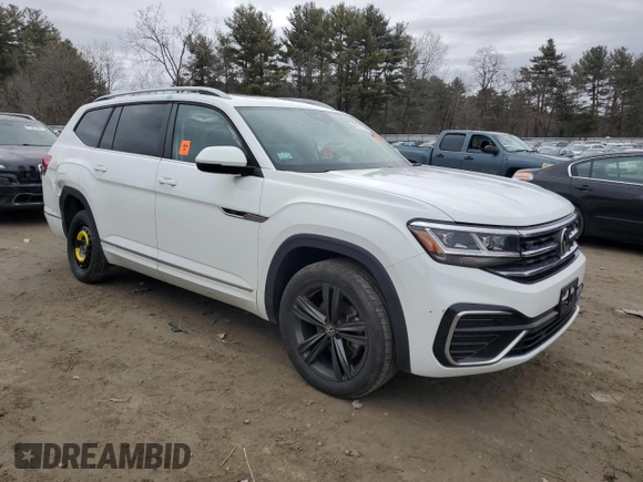 2022 Volkswagen Atlas SEL R-Line z VIN 1V2AR2CA2NC514513, wystawiony jako Copart lot #47811755 z przebiegiem 40 930 mil mil oraz Szkoda całkowita • Salvage title. Historia ofert i sprzedaży dostępna na DreamBid. Obrazek 4.
