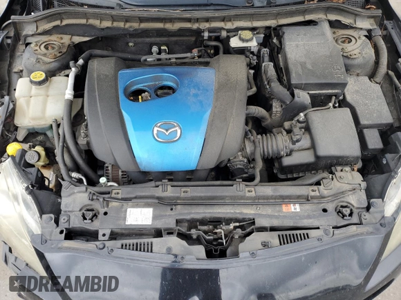 2012 Mazda 3 i Grand Touring z VIN JM1BL1W87C1544433, wystawiony jako Copart lot #58722455 z przebiegiem 184 089 mil mil oraz Szkoda całkowita • Salvage title. Historia ofert i sprzedaży dostępna na DreamBid. Obrazek 11.