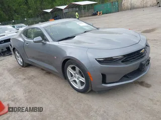 2020 Chevrolet Camaro 1LS with VIN 1G1FA1RX8L0106464, listed as a IAAI auction lot 42088094 with 53,298 mi miles and . Bid and sale history available at DreamBid. Image 1.
