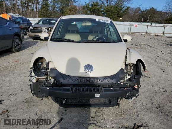 2008 Volkswagen New Beetle Coupe S with VIN 3VWPW31C38M501140, listed as a Copart auction lot 46246235 with 76,424 mi miles and Non Repairable. Bid and sale history available at carsss.com. Image 5.