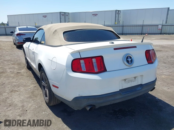 2011 Ford Mustang V6 with VIN 1ZVBP8EM7B5120394, listed as a IAAI auction lot 42207328 with 155,584 mi miles and . Bid and sale history available at DreamBid. Image 3.