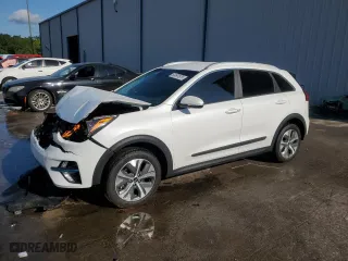 2022 Kia Niro EV S with VIN KNDCC3LG6N5132222, listed as a Copart auction lot 52497875 with 92,912 mi miles and Non Repairable. Bid and sale history available at carsss.com. Image 1.