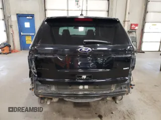 2015 Ford Utility Police Interceptor with VIN 1FM5K8ARXFGC67878, listed as a Copart auction lot 72578004 with 0 mi miles and Salvage Title. Bid and sale history available at carsss.com. Image 6.