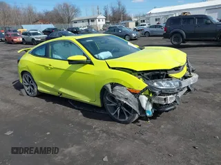 2019 Honda Civic Si with VIN 2HGFC3A56KH754453, listed as a IAAI auction lot 41681165 with 40,701 mi miles and . Bid and sale history available at DreamBid. Image 1.