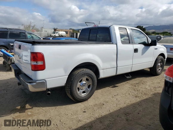 2005 Ford F-150 XLT with VIN 1FTPX12595NA67280, listed as a Copart auction lot 56922545 with 237,318 mi miles and Salvage title. Bid and sale history available at DreamBid. Image 3.
