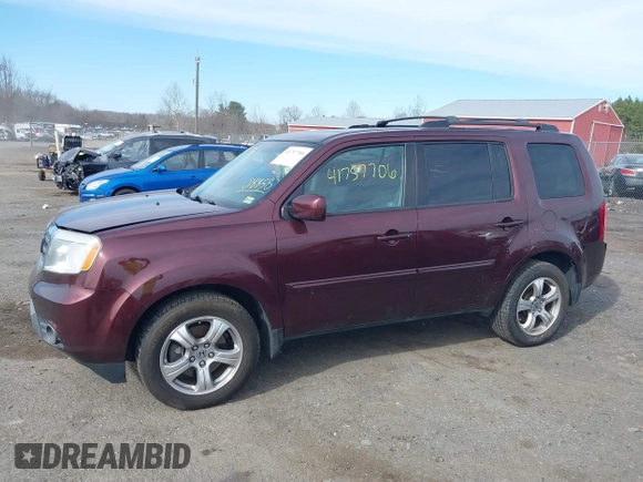 2012 Honda Pilot EX-L with VIN 5FNYF4H5XCB018858, listed as a IAAI auction lot 41757706 with 175,235 mi miles and . Bid and sale history available at carsss.com. Image 14.