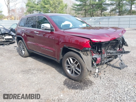 2018 Jeep Grand Cherokee Limited with VIN 1C4RJFBG3JC251256, listed as a IAAI auction lot 42037515 with 69,198 mi miles and . Bid and sale history available at DreamBid. Image 1.