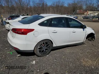 2017 Ford Focus SEL with VIN 1FADP3H22HL331523, listed as a Copart auction lot 46322445 with 37,214 mi miles and Salvage Title. Bid and sale history available at carsss.com. Image 3.