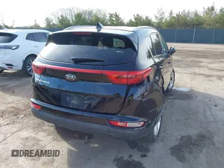 2017 Kia Sportage LX with VIN KNDPM3AC4H7133540, listed as a IAAI auction lot 41840390 with 112,008 mi miles and . Bid and sale history available at carsss.com. Image 4.