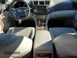 2012 Toyota Highlander Limited with VIN 5TDYK3EH0CS081001, listed as a Copart auction lot 48960305 with 219,718 mi miles and Salvage title. Bid and sale history available at DreamBid. Image 8.