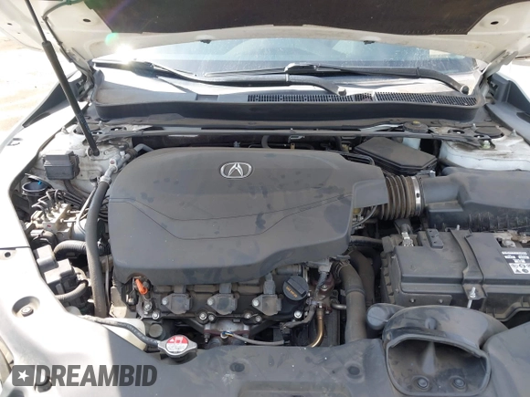 2016 Acura TLX V6 with VIN 19UUB2F30GA003060, listed as a IAAI auction lot 41901259 with 107,547 mi miles. Bid and sale history available at carsss.com. Image 10.