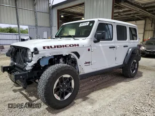 2022 Jeep Wrangler Unlimited Rubicon z VIN 1C4HJXFN8NW129717, wystawiony jako Copart lot #54615745 z przebiegiem 33 544 mil mil oraz Szkoda całkowita • Salvage title. Historia ofert i sprzedaży dostępna na DreamBid. Obrazek 1.