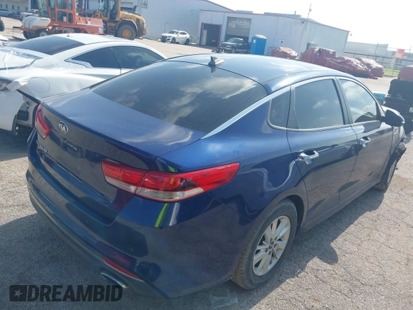 2016 Kia Optima LX with VIN 5XXGT4L35GG093240, listed as a IAAI auction lot 42380407 with 165,891 mi miles and . Bid and sale history available at DreamBid. Image 4.
