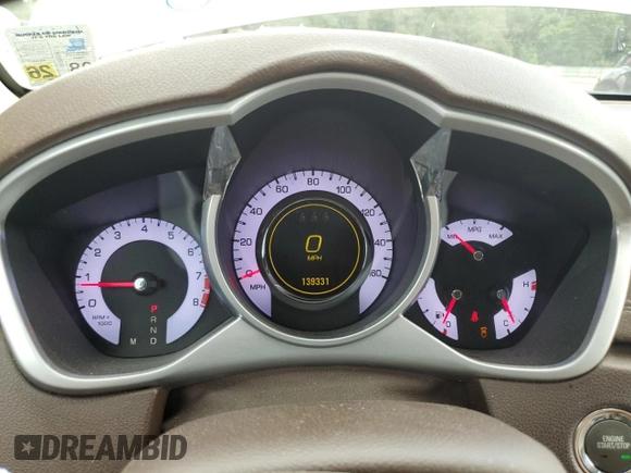 2012 Cadillac SRX Performance Collection with VIN 3GYFNBE34CS608427, listed as a Copart auction lot 62755945 with 139,331 mi miles and Salvage title. Bid and sale history available at DreamBid. Image 9.