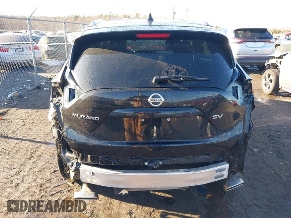 2020 Nissan Murano SV with VIN 5N1AZ2BJ3LN145855, listed as a IAAI auction lot 41396278 with 65,987 mi miles and . Bid and sale history available at DreamBid. Image 6.