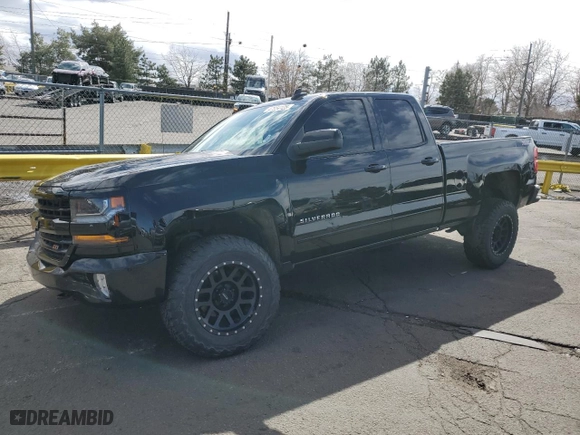 2017 Chevrolet Silverado 1500 LT with VIN 1GCVKREC5HZ338721, listed as a Copart auction lot 47854125 with 0 mi miles and Salvage Title. Bid and sale history available at carsss.com. Image 1.