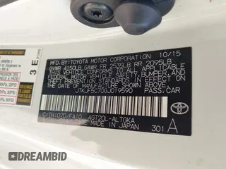 2016 Scion tC with VIN JTKJF5C70GJ019590, listed as a IAAI auction lot 41798426 with 69,045 mi miles. Bid and sale history available at carsss.com. Image 9.