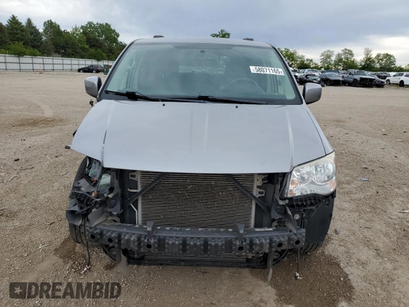 2014 Chrysler Town & Country Touring with VIN 2C4RC1BG1ER225720, listed as a Copart auction lot 58071165 with 104,502 mi miles and Salvage title. Bid and sale history available at DreamBid. Image 5.