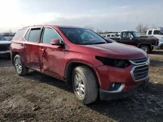 2019 Chevrolet Traverse LT Cloth with VIN 1GNERGKW9KJ263906, listed as a Copart auction lot 45200765 with 176,386 mi miles and Salvage Title. Bid and sale history available at carsss.com. Image 4.