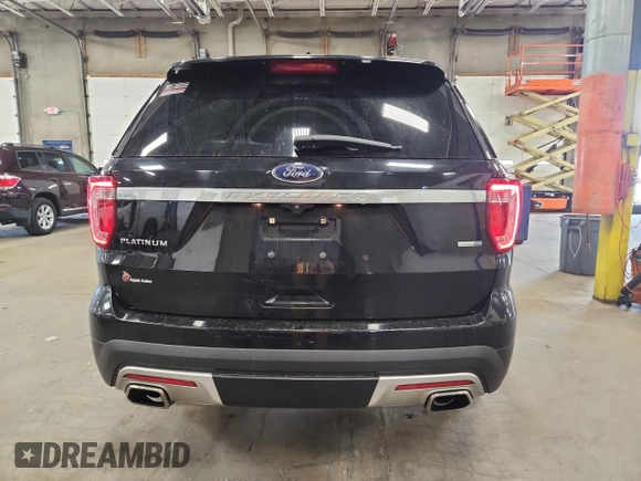 2017 Ford Explorer Platinum с VIN 1FM5K8HT6HGB06710, выставлен на аукционе Copart как лот 59512775 с пробегом 143 459 миль миль и Списание • Salvage title. История ставок и продаж доступна на DreamBid. Изображение 6.