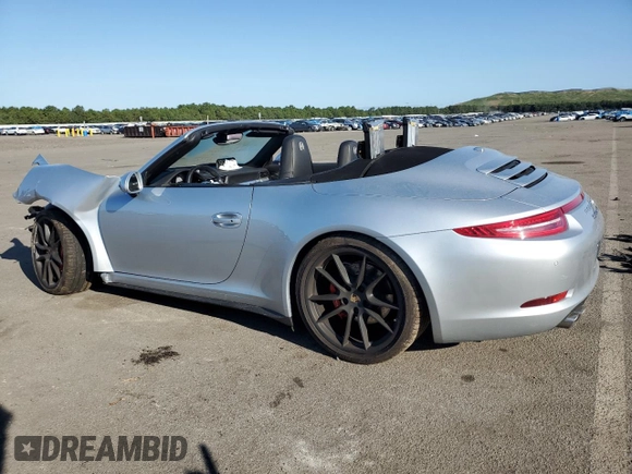 2014 Porsche 911 Carrera S with VIN WP0CB2A94ES154125, listed as a Copart auction lot 70101644 with 39,561 mi miles and Salvage Title. Bid and sale history available at carsss.com. Image 2.