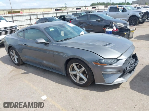 2022 Ford Mustang EcoBoost with VIN 1FA6P8TH2N5104155, listed as a IAAI auction lot 42068259 with 47,963 mi miles and . Bid and sale history available at DreamBid. Image 1.