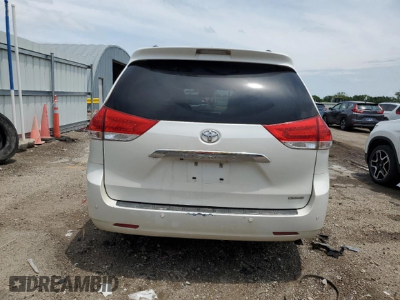 2011 Toyota Sienna XLE AAS with VIN 5TDYK3DC4BS045123, listed as a Copart auction lot 61001785 with 149,260 mi miles and Salvage title. Bid and sale history available at DreamBid. Image 6.