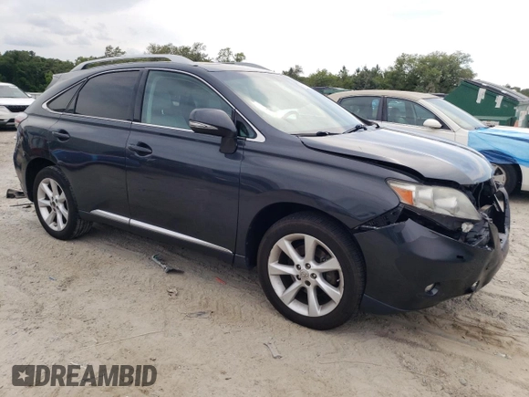 2010 Lexus RX 350 with VIN 2T2BK1BA2AC066146, listed as a Copart auction lot 56313715 with 145,467 mi miles and Salvage Title. Bid and sale history available at DreamBid. Image 4.