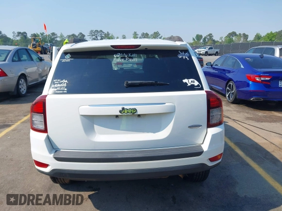 2014 Jeep Compass Latitude with VIN 1C4NJCEB7ED794428, listed as a IAAI auction lot 41995264 with 182,413 mi miles. Bid and sale history available at carsss.com. Image 17.
