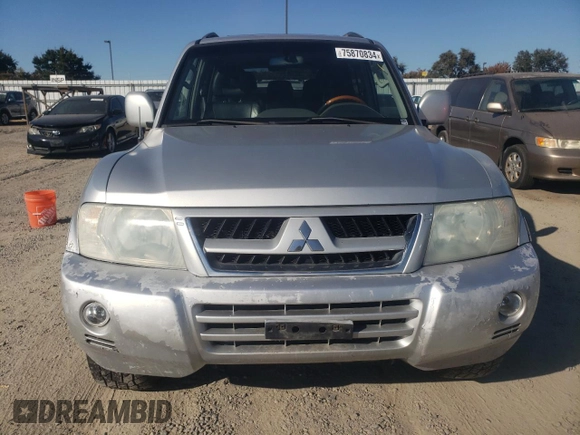 2003 Mitsubishi Montero LTD with VIN JA4NW51S13J030523, listed as a Copart auction lot 75870834 with 123,320 mi miles and Clean Title. Bid and sale history available at carsss.com. Image 5.