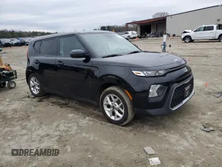 2021 Kia Soul S with VIN KNDJ23AU5M7124490, listed as a Copart auction lot 43942885 with 86,240 mi miles and Salvage Title. Bid and sale history available at DreamBid. Image 4.