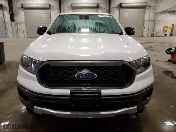 2023 Ford Ranger XL with VIN 1FTER4FH2PLE18522, listed as a Copart auction lot 43559915 with 13,529 mi miles and Salvage Title. Bid and sale history available at carsss.com. Image 5.
