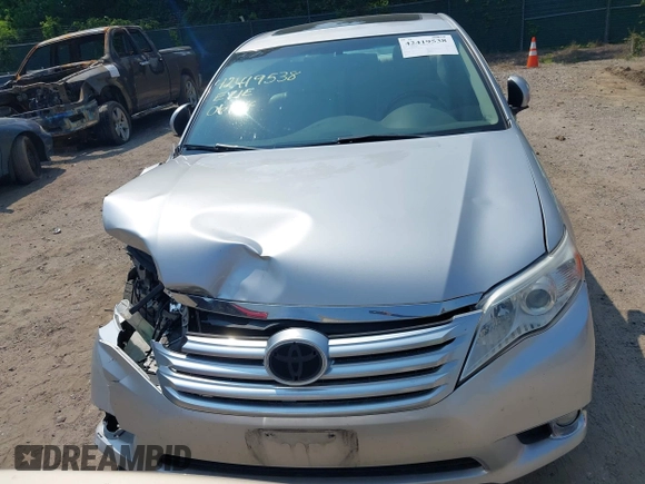 2011 Toyota Avalon with VIN 4T1BK3DB2BU433519, listed as a IAAI auction lot 42419538 with 162,366 mi miles and . Bid and sale history available at DreamBid. Image 12.
