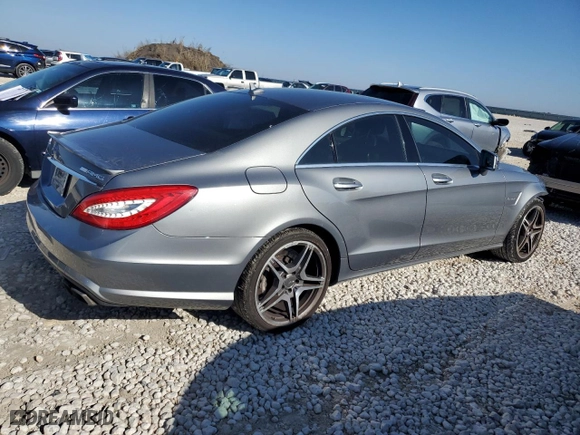 2012 Mercedes-Benz CLS-Class CLS 63 AMG with VIN WDDLJ7EB6CA027284, listed as a Copart auction lot 85543574 with 62,841 mi miles and Salvage Title. Bid and sale history available at carsss.com. Image 3.